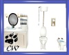 CW White Vanity/Toilet S