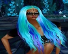 candy blue hair