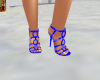 Hot Dark Blue Heels
