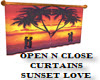 SUNSET LOVERS CURTAINS