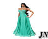 J*Elegant Teal Gown