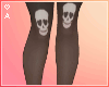 A| Sheer Skull Leggings