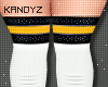 !K Glitz Stocking Orange