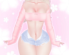𝓜 | Pink Bow Top