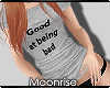 m| Good at being bad