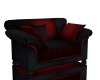 Black and Crimson Chair