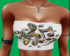 Musical Notes tube top
