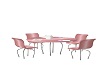 Pink Table N Chairs 40%