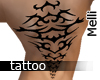 [M] Back Tribal Tattoo