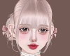 amelia blonde bangs