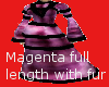 magenta splash full leng