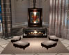 Enamorados Fireplace