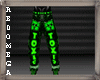 toxic !! rave pants