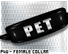 -P- Pet PVC Collar /F