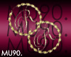 MU90.|Gold Twisted Hoops
