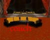 black snakeskin couch