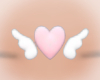 ! angel heart sticker
