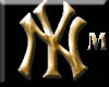 |bk| Yankees Necklace M
