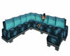 BB Blue Sectional