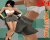 SY4-Mini Skirt Grey
