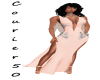 C50 Jewelled Gown peach