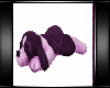 kids dog rug purple