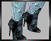 (E5lN) Rodeo Black Boots