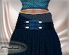 [RuJ]Blue Pleated Skirt