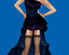 Gothic dress blue/purple