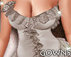 Frilly Dress Bisque L