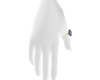 Ring 5 Hearts Blue 2 R