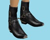 CK Cowboy Boots M Black