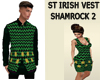 ST IRISH VEST Shamrock 2