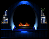 VM|Blue Fireplace 