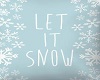 Let It Snow AccentPillow