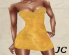 JC~Gold Strapless Spike