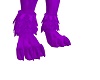 Purple Male Furry Feet