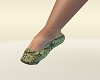 Spring Green Ballet Shoe