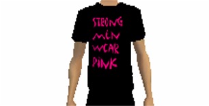 Strong men Wear Pink T