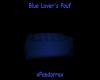 Blue Lover's Pouf