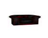 Red 7 Black cuddle chair