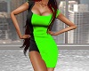 Two Tone Green Dress