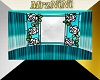 Turquoise Curtainz Bg..