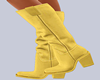 Western Boots Yellow
