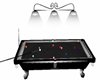 Pool Table Blk/S Rl Play