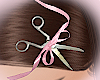 ! scissors hairclip