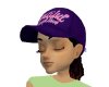 (SK) Purple Hat W/Hair