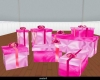 satin pink presents