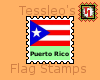 flag stamp Puerto Rico