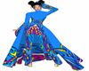 C | Gamis Blue Gown
